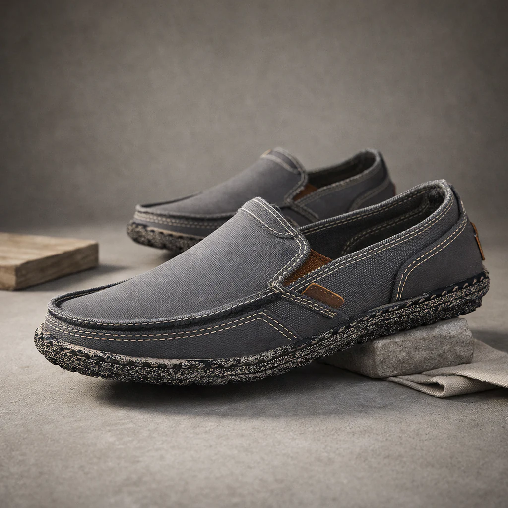 Santorini Canvas Slip-On Loafer - Image 11