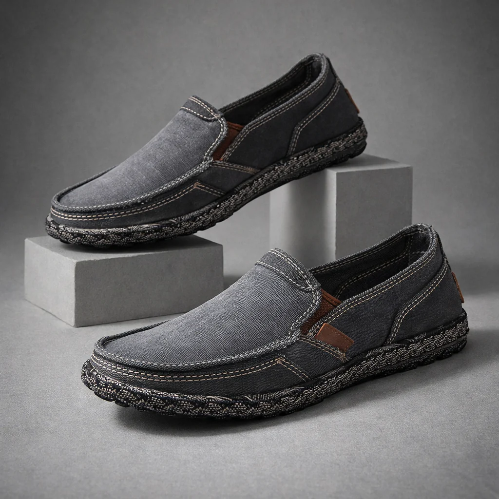 Santorini Canvas Slip-On Loafer - Image 12