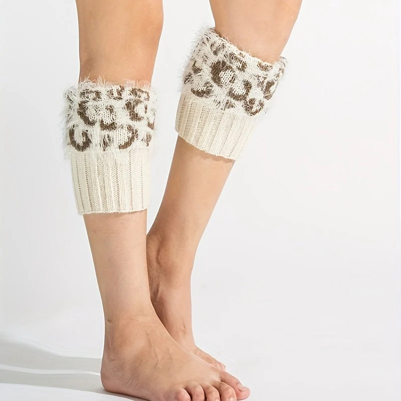 Savannah Faux Fur Boot Cuffs - Image 13