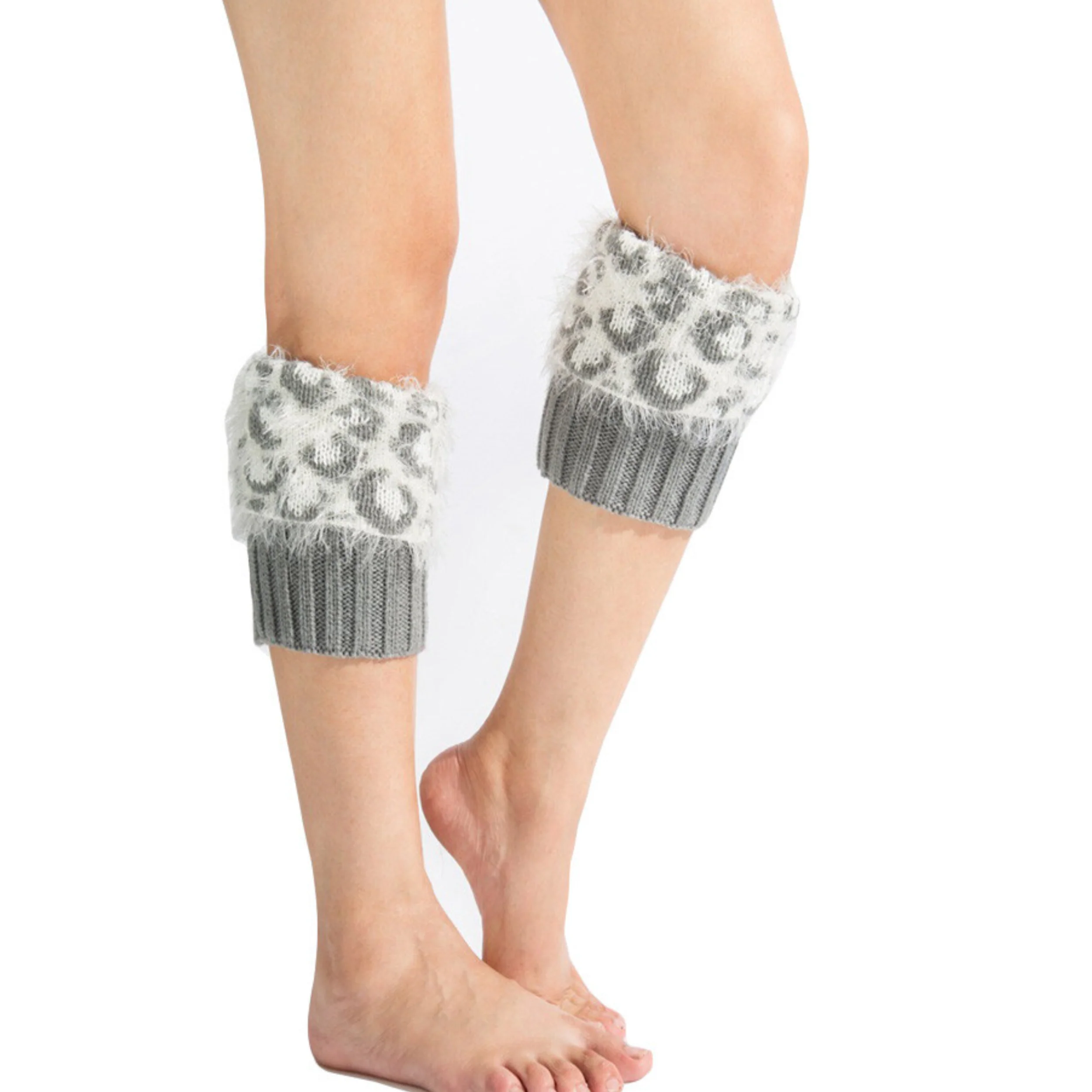 Savannah Faux Fur Boot Cuffs - Image 14