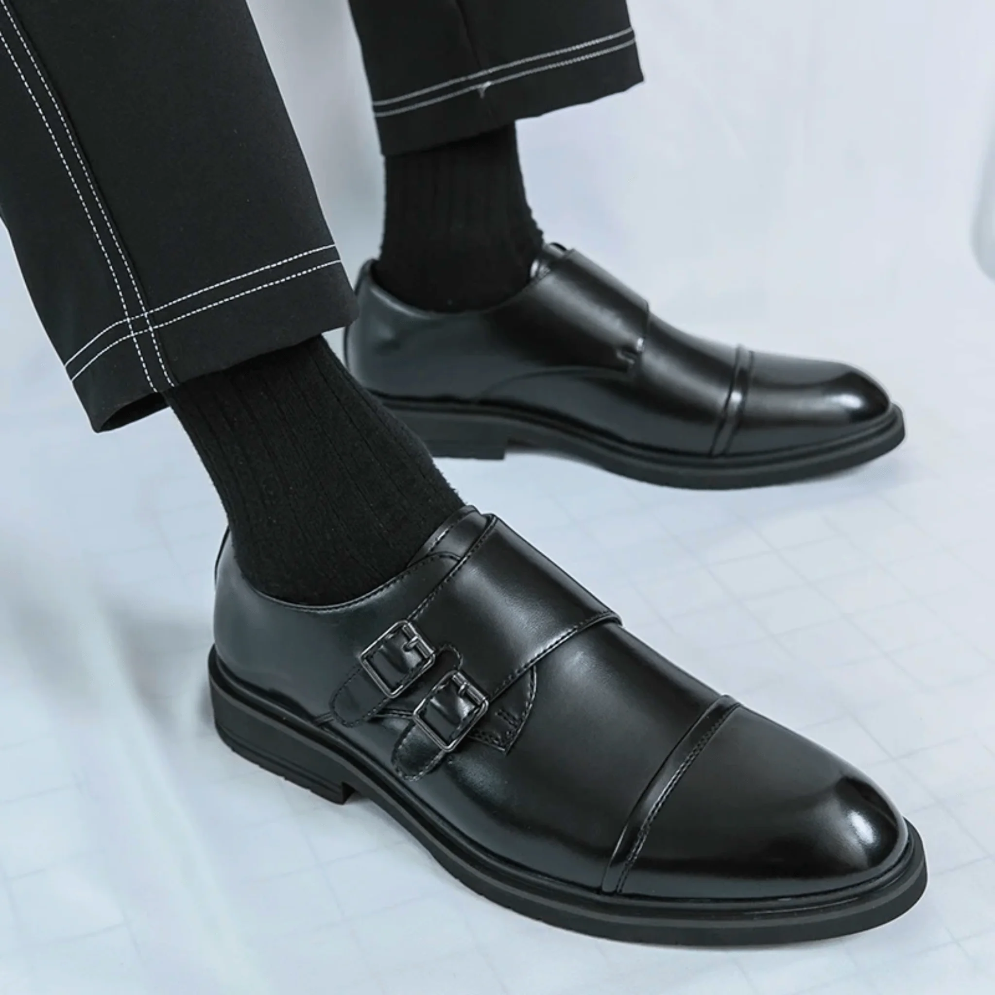 Savile Row Monk Strap - Image 14