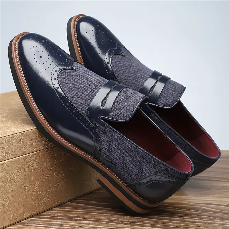 Saville Heritage Woven Leather Loafer - Image 7