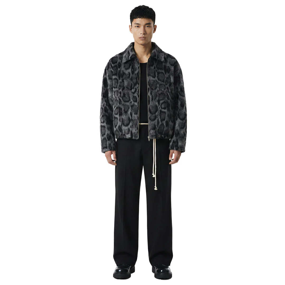Shadow Leopard Bomber Jacket - Image 2