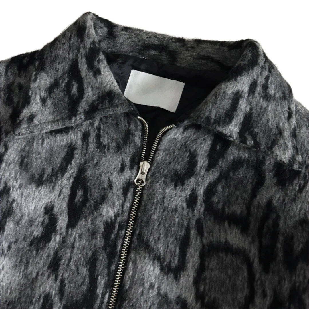 Shadow Leopard Bomber Jacket - Image 5