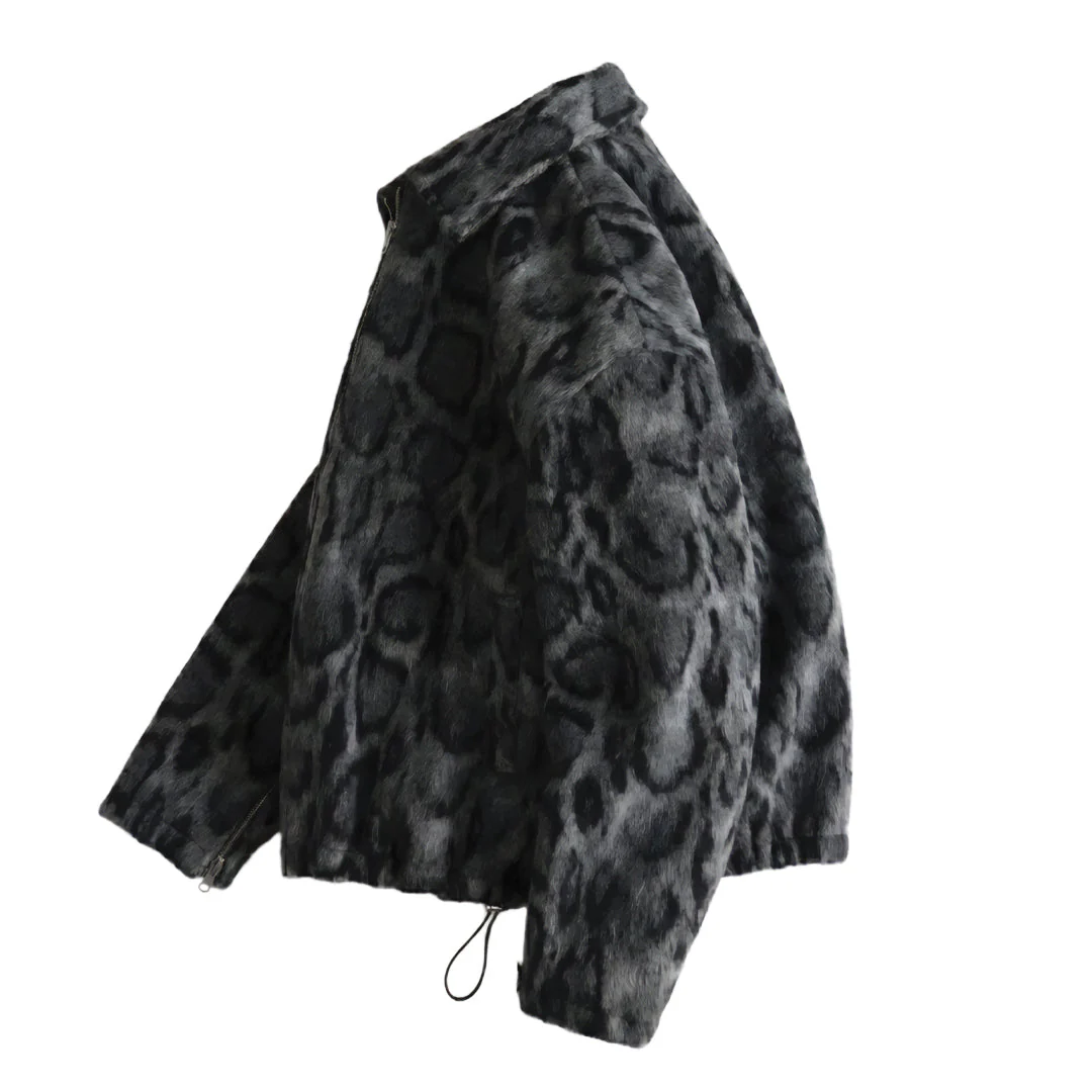Shadow Leopard Bomber Jacket - Image 7