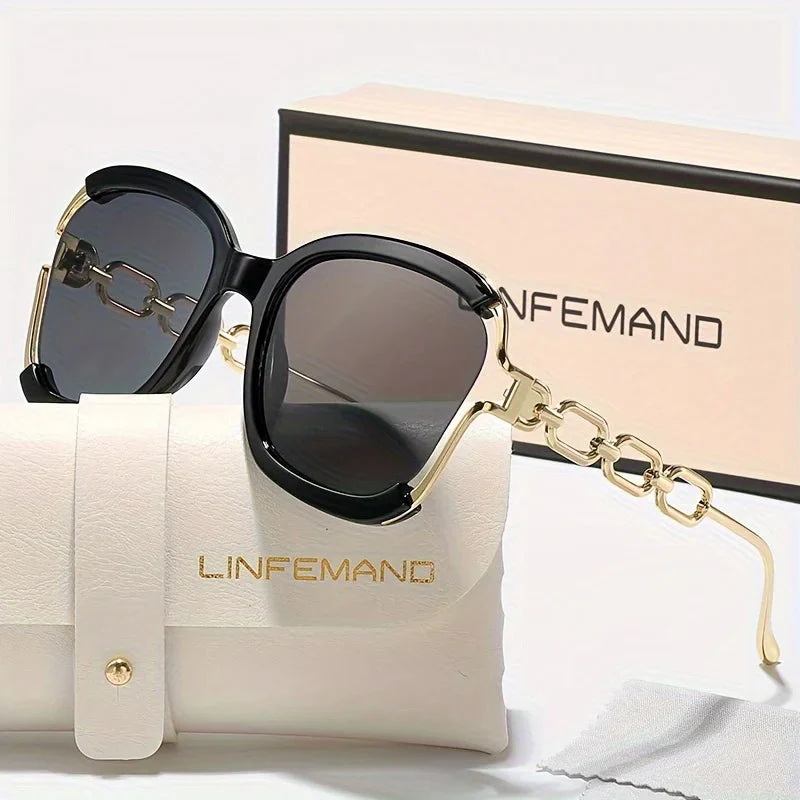 Soleil Chain-Link Gradient Frame Eyewear - Image 10