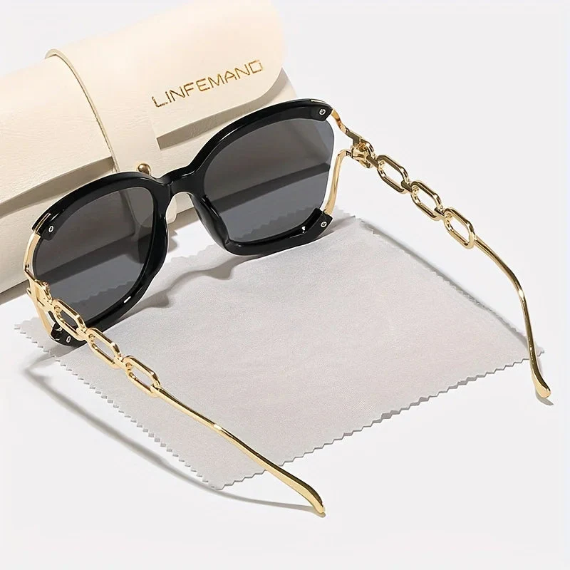 Soleil Chain-Link Gradient Frame Eyewear - Image 11
