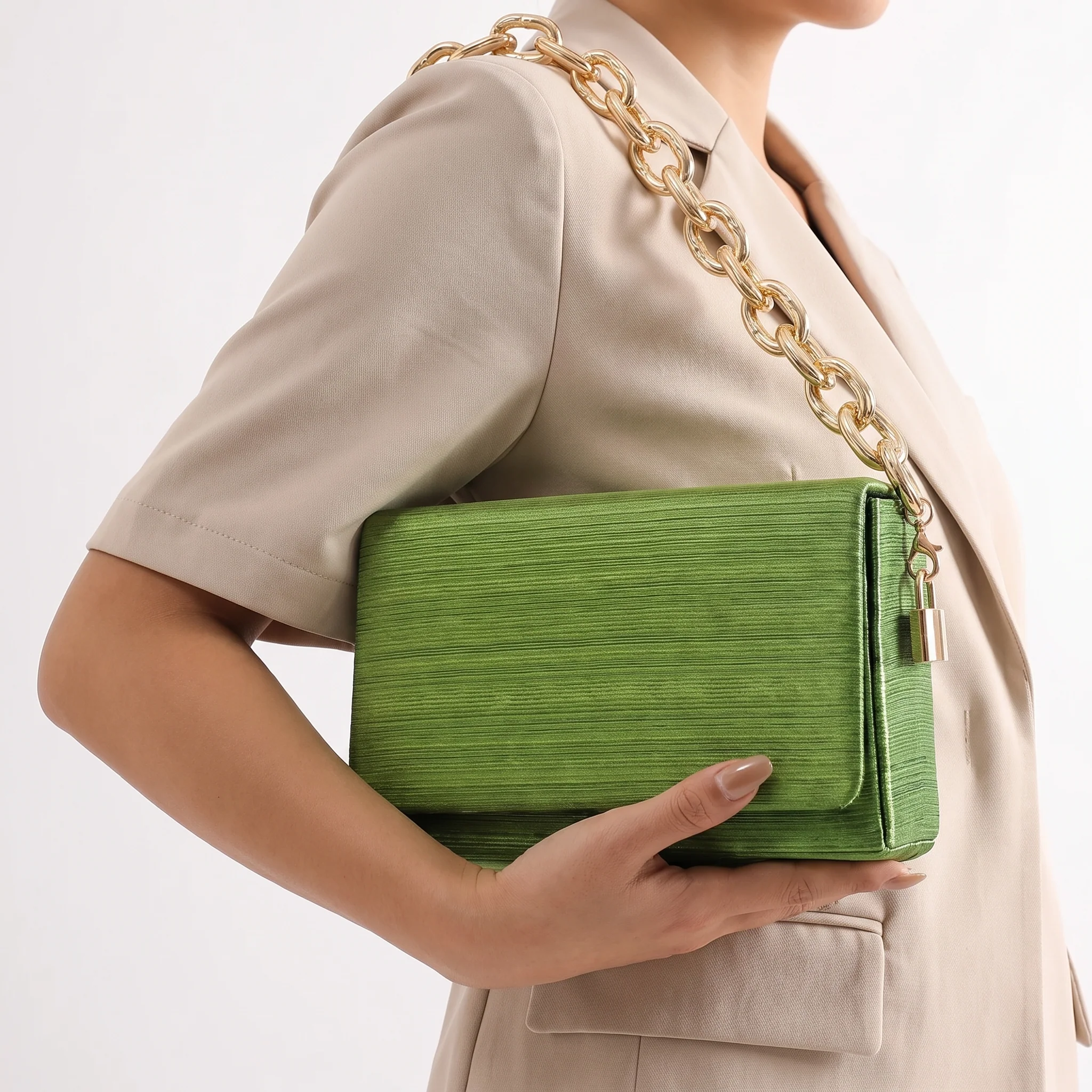 Solene Chain Clutch - Image 7