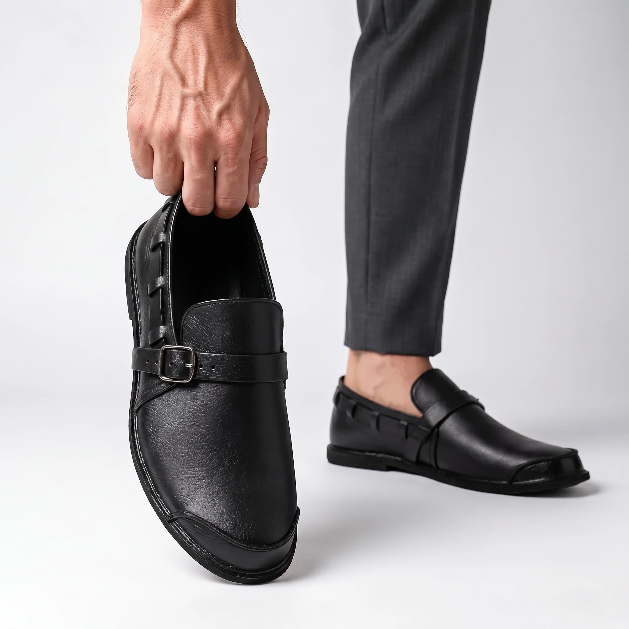 Strada Buckle Loafer - Image 6