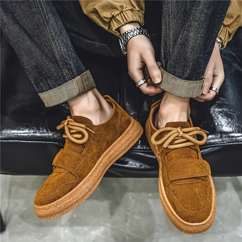 Terracotta Suede Low-Top - Image 7