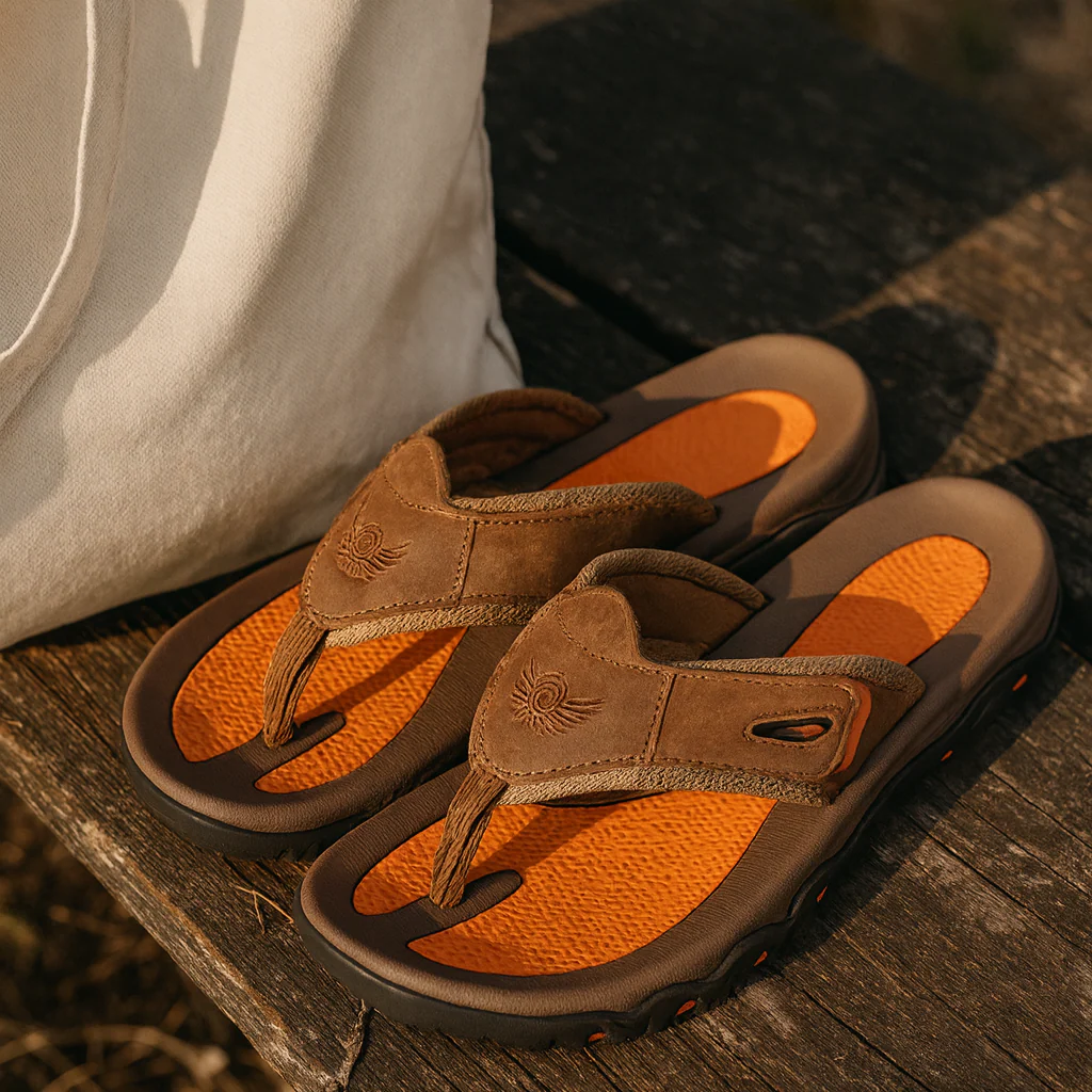 Terrain Suede Toe-Post Sandals - Image 6