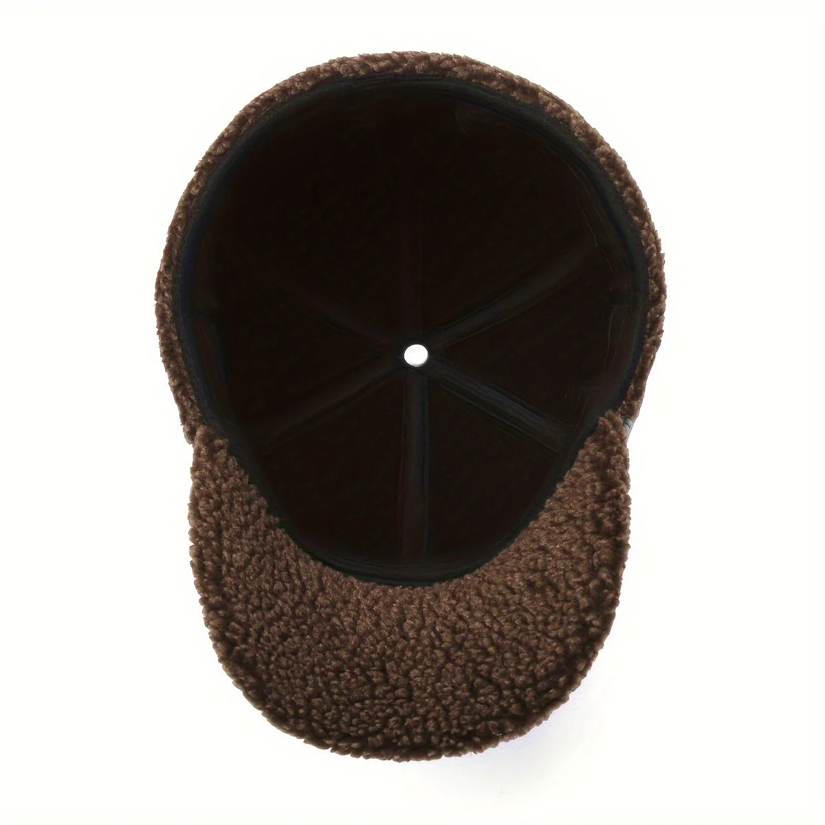 The Arctic Leather Aviator Shearling Cap - Image 7