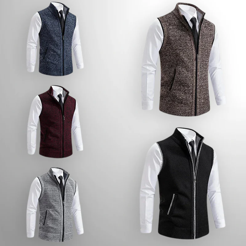 The Brompton Zip Sweater Vest - Image 9
