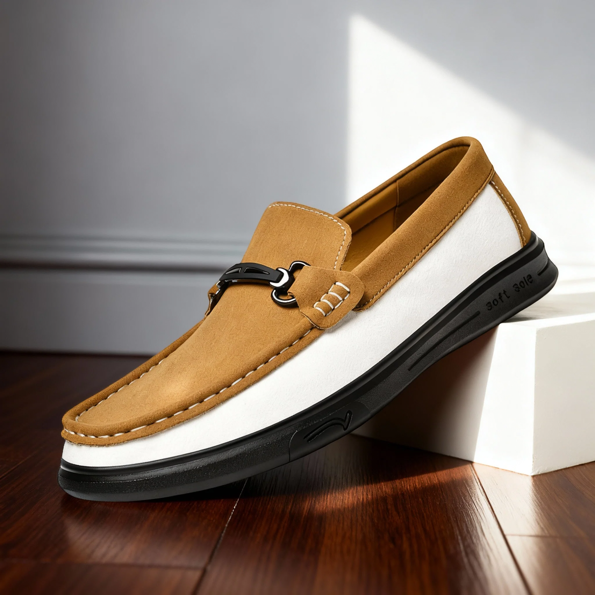 The Modernist Two-Tone Loafers - Image 10