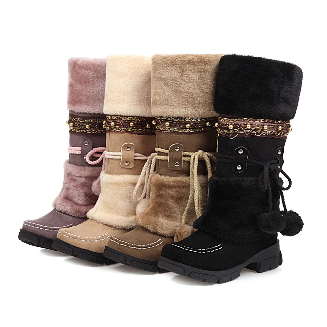 The Plush Snow Boot with Faux Fur Lining - Image 6