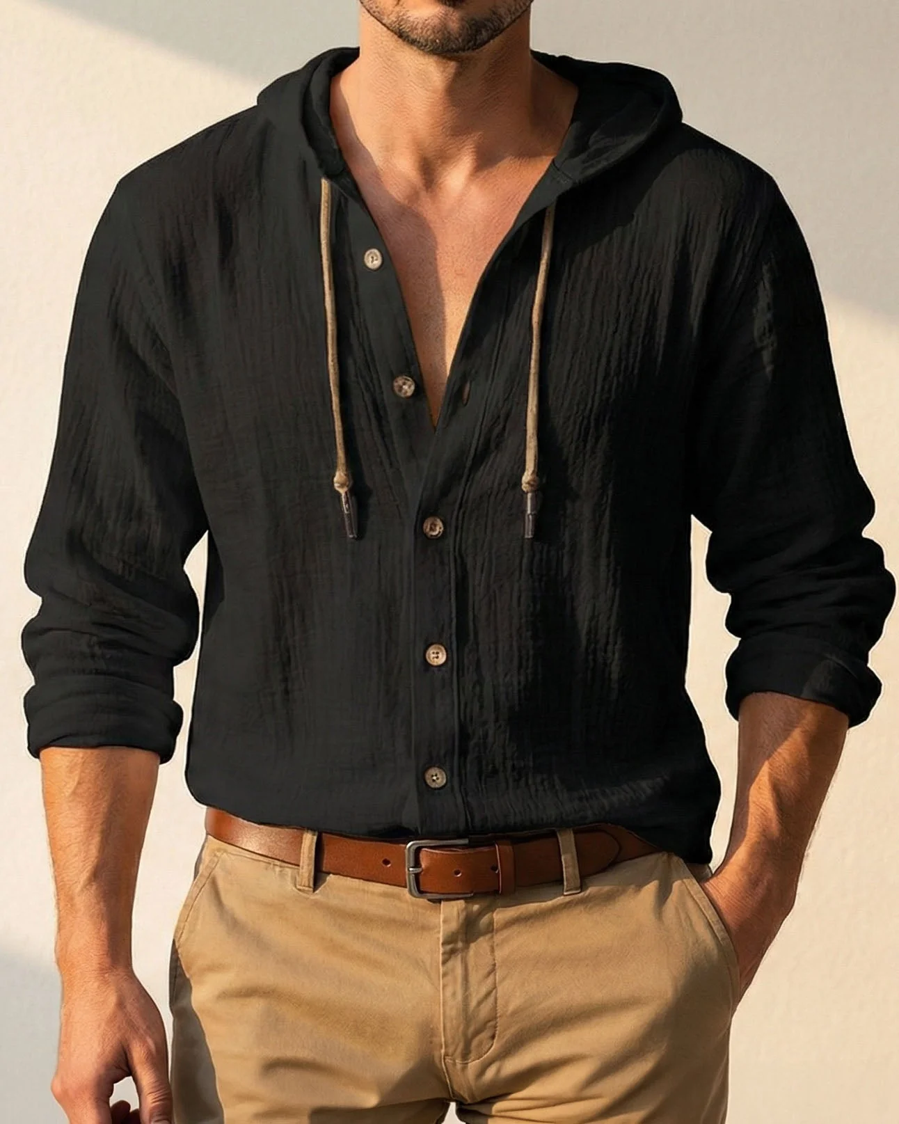 The Riviera Drawstring Overshirt - Image 10