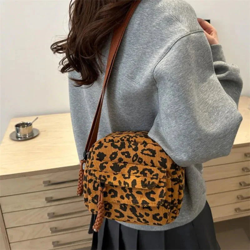The Savanna Corduroy Crossbody Bag - Image 3