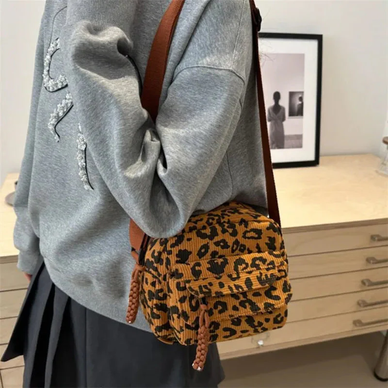 The Savanna Corduroy Crossbody Bag - Image 4
