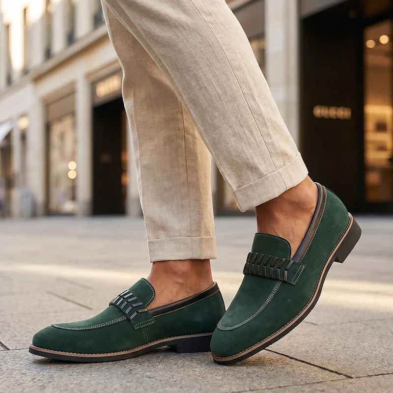 Verdure Suede Loafers
