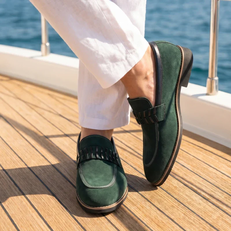 Verdure Suede Loafers - Image 14