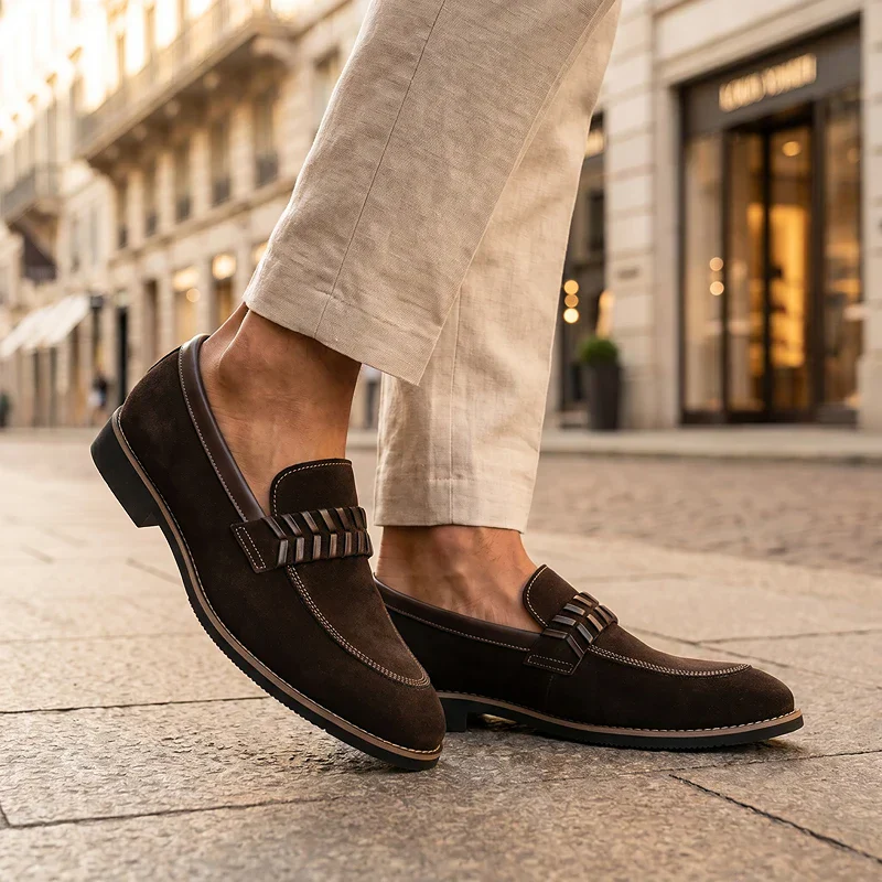 Verdure Suede Loafers - Image 2