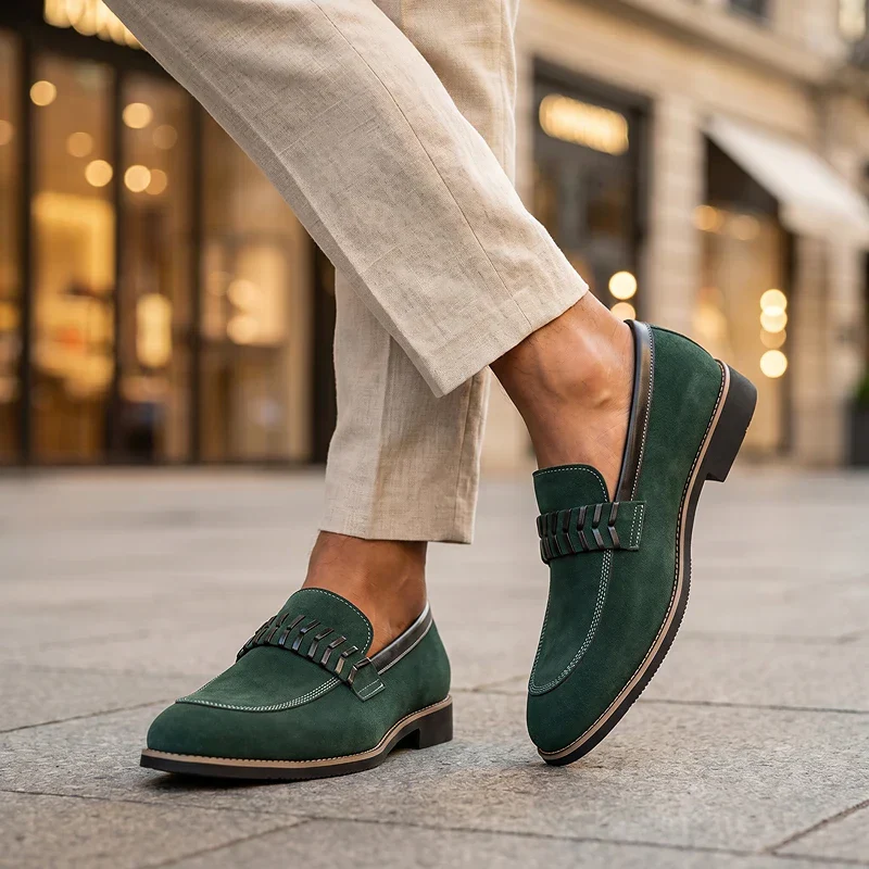 Verdure Suede Loafers - Image 4