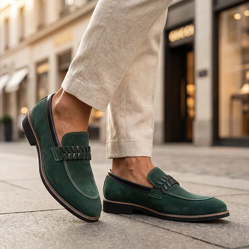 Verdure Suede Loafers - Image 5