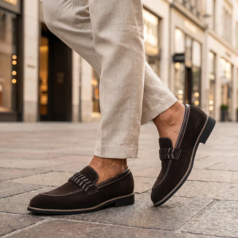 Verdure Suede Loafers - Image 6