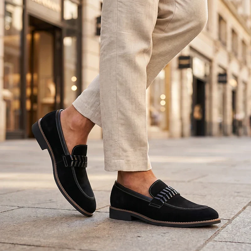 Verdure Suede Loafers - Image 7