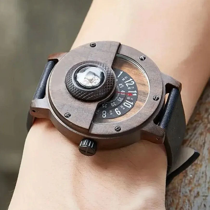 Voyager Natural Wood Instrument Watch - Image 11