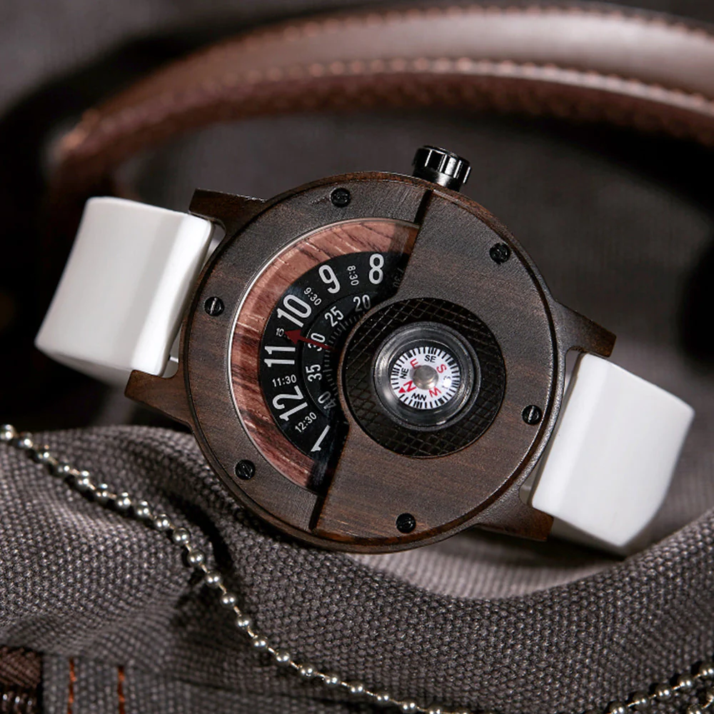 Voyager Natural Wood Instrument Watch - Image 12