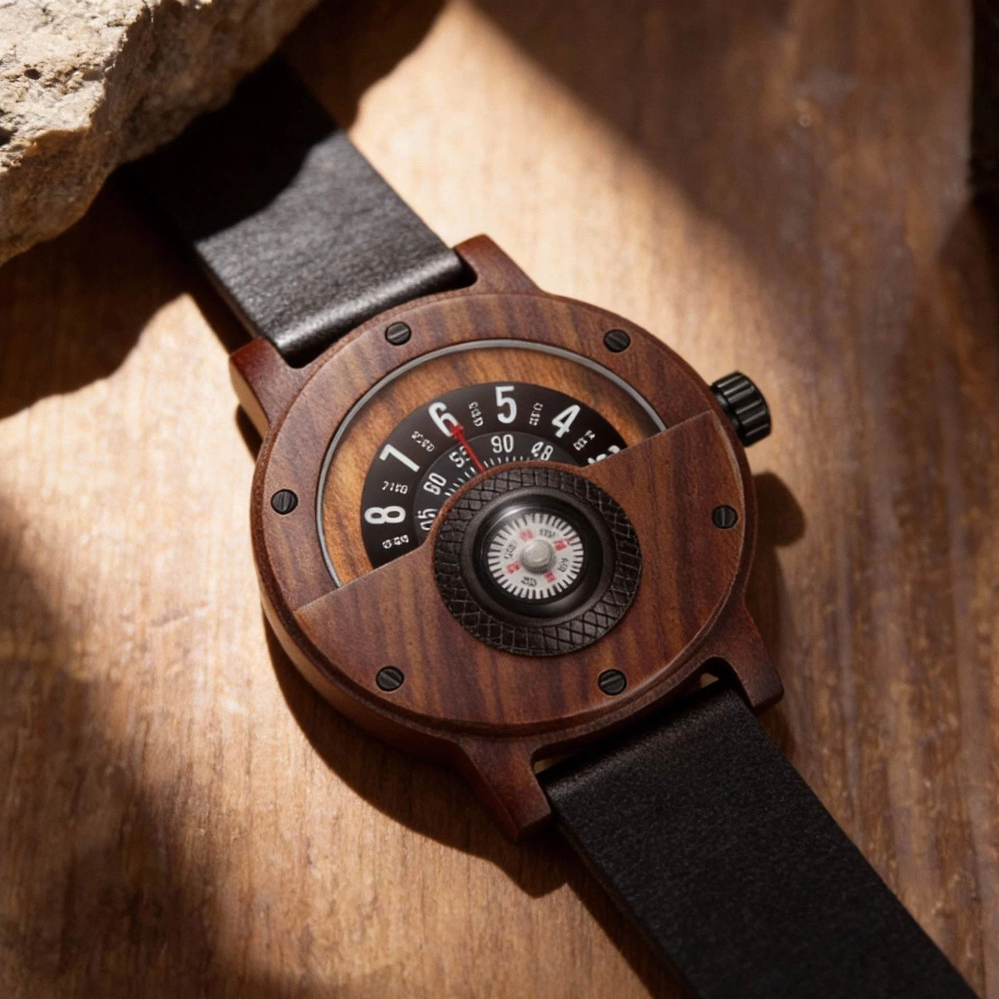 Voyager Natural Wood Instrument Watch - Image 13