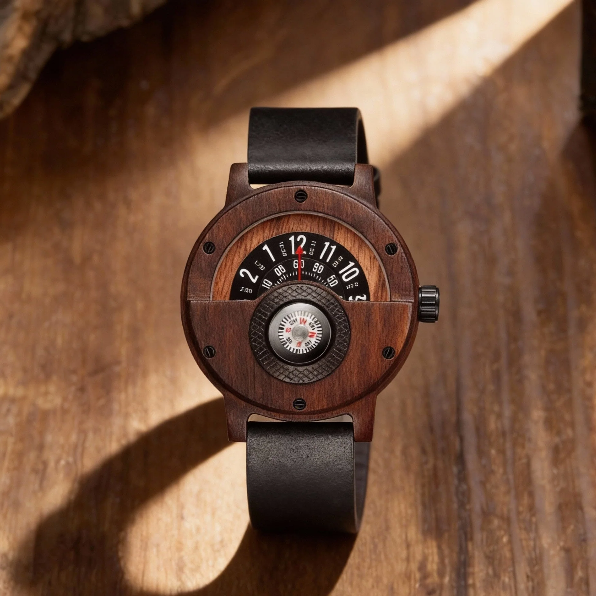 Voyager Natural Wood Instrument Watch - Image 4