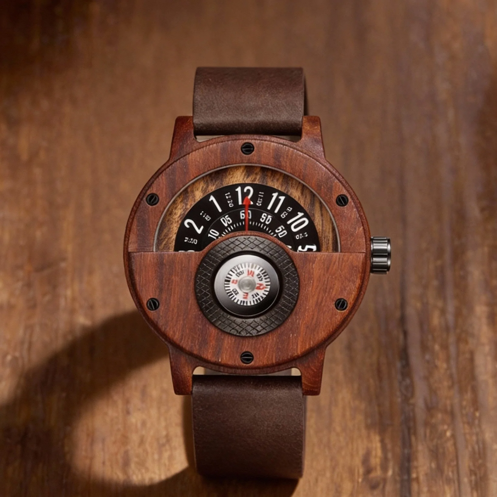 Voyager Natural Wood Instrument Watch - Image 5