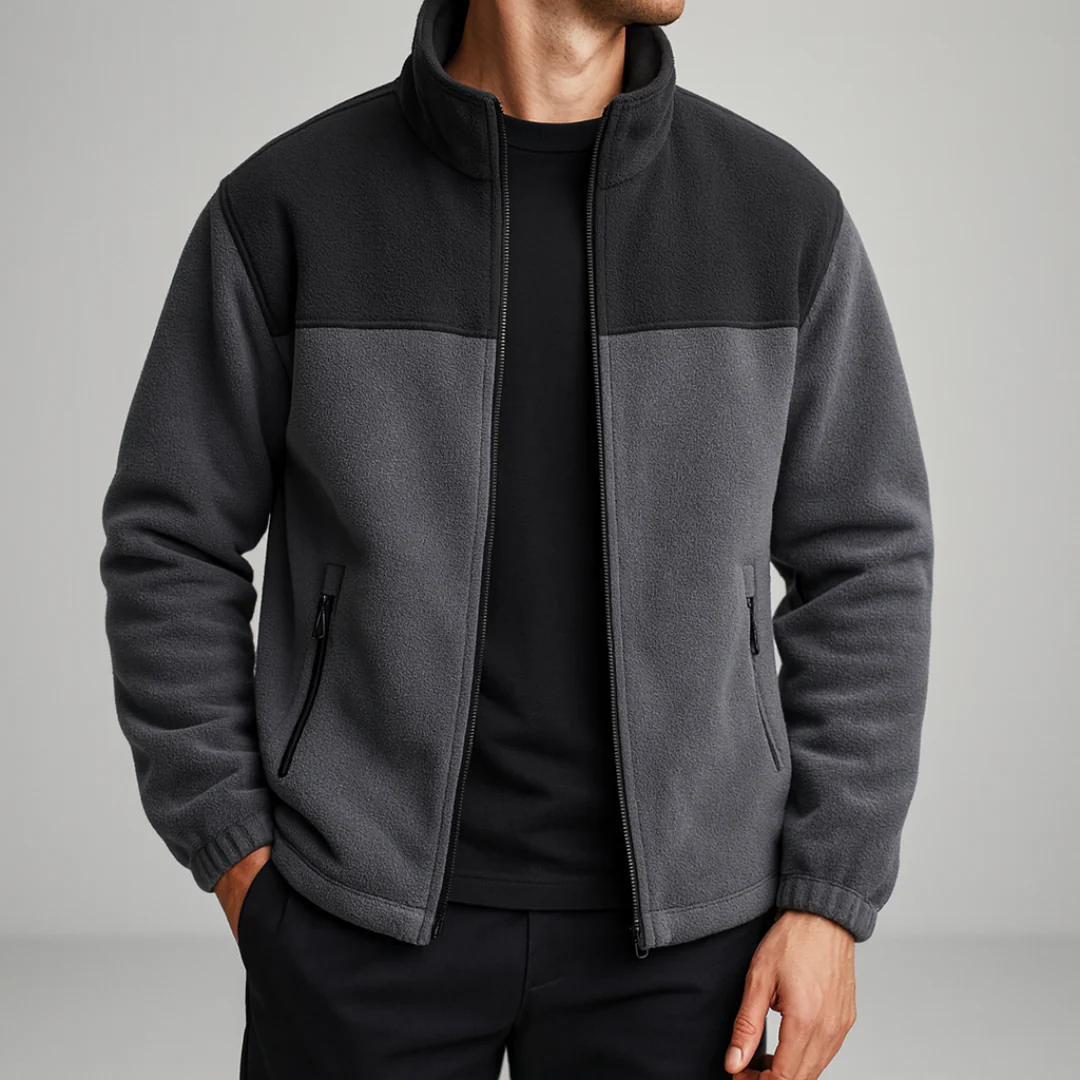 Whistler Two-Tone Fleece Jacket - Image 4
