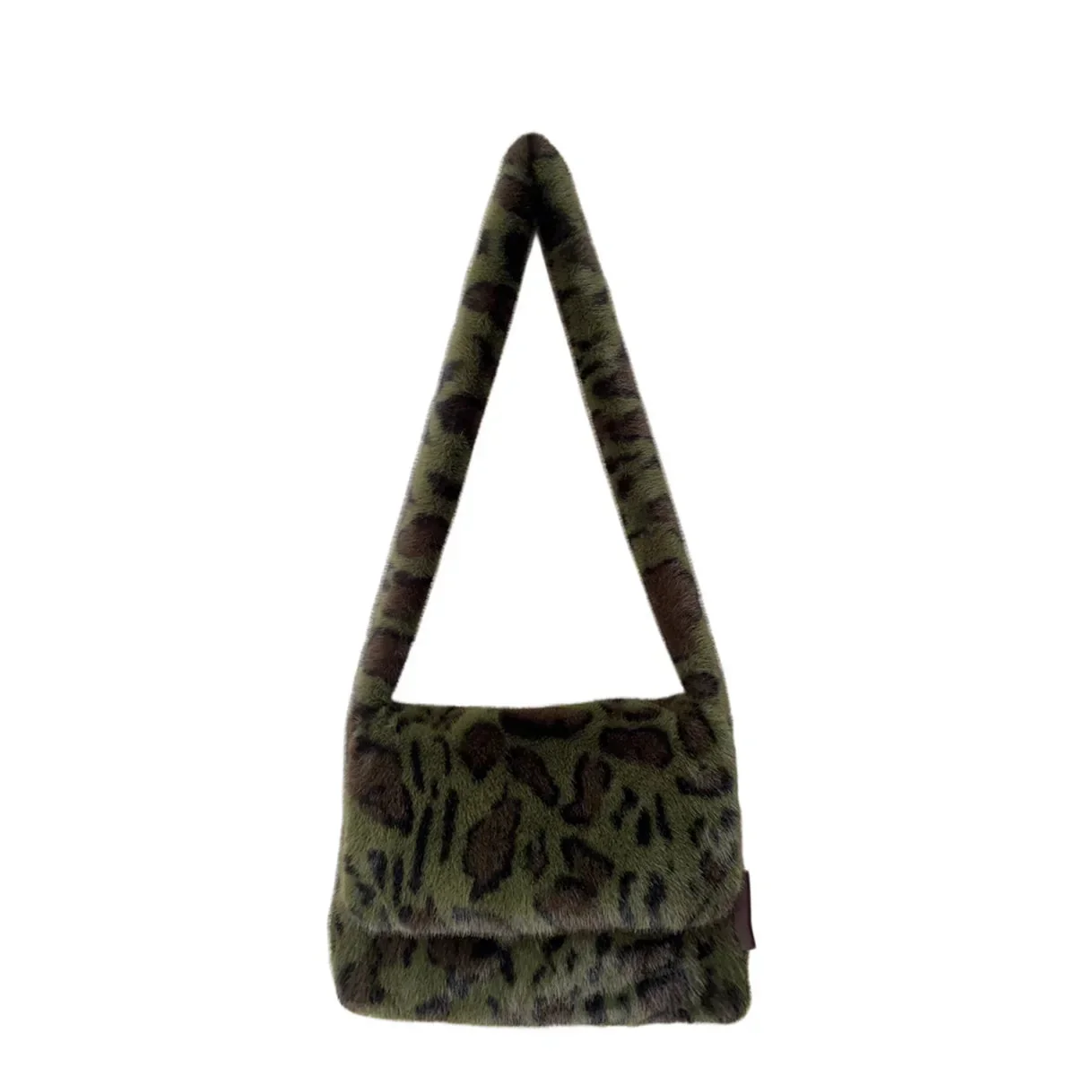 Wildcat Faux Fur Crossbody Bag - Image 9