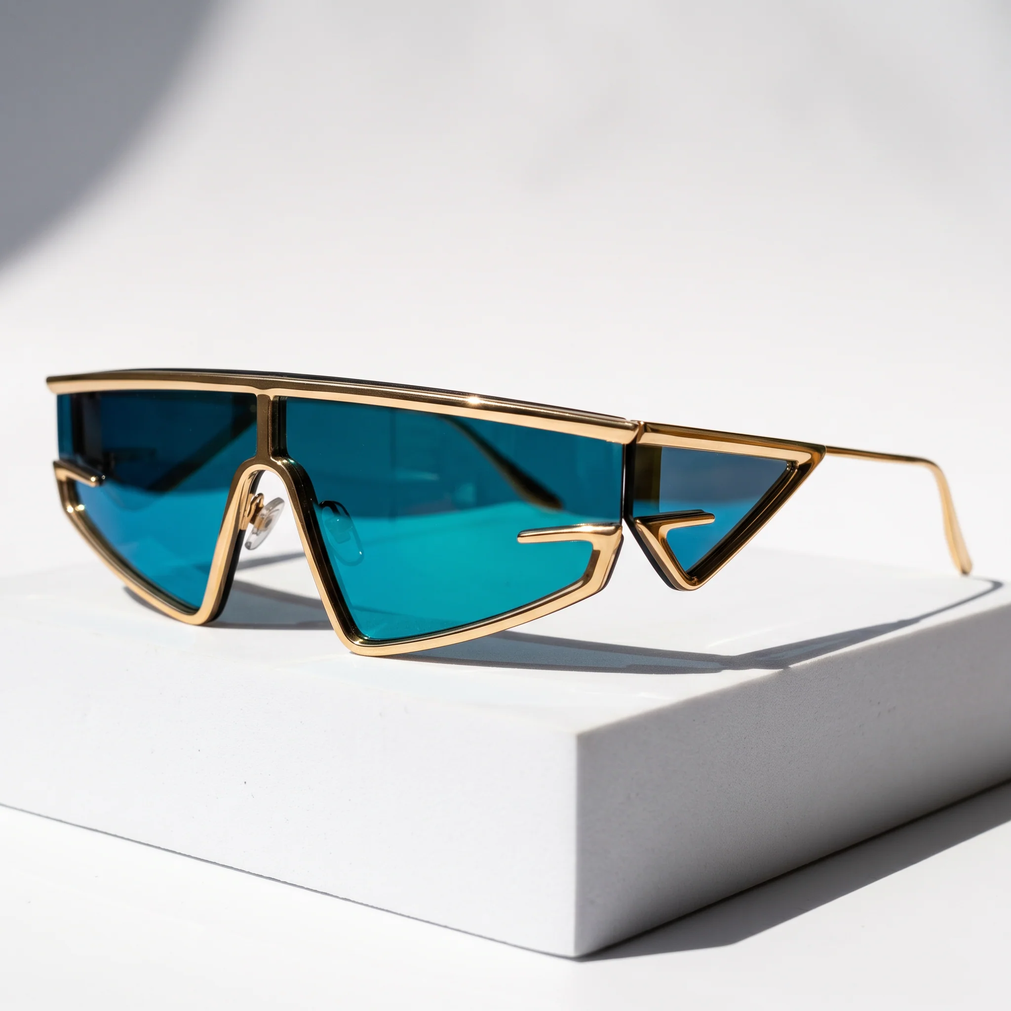 Zenith Angular Shield Sunglasses - Image 2