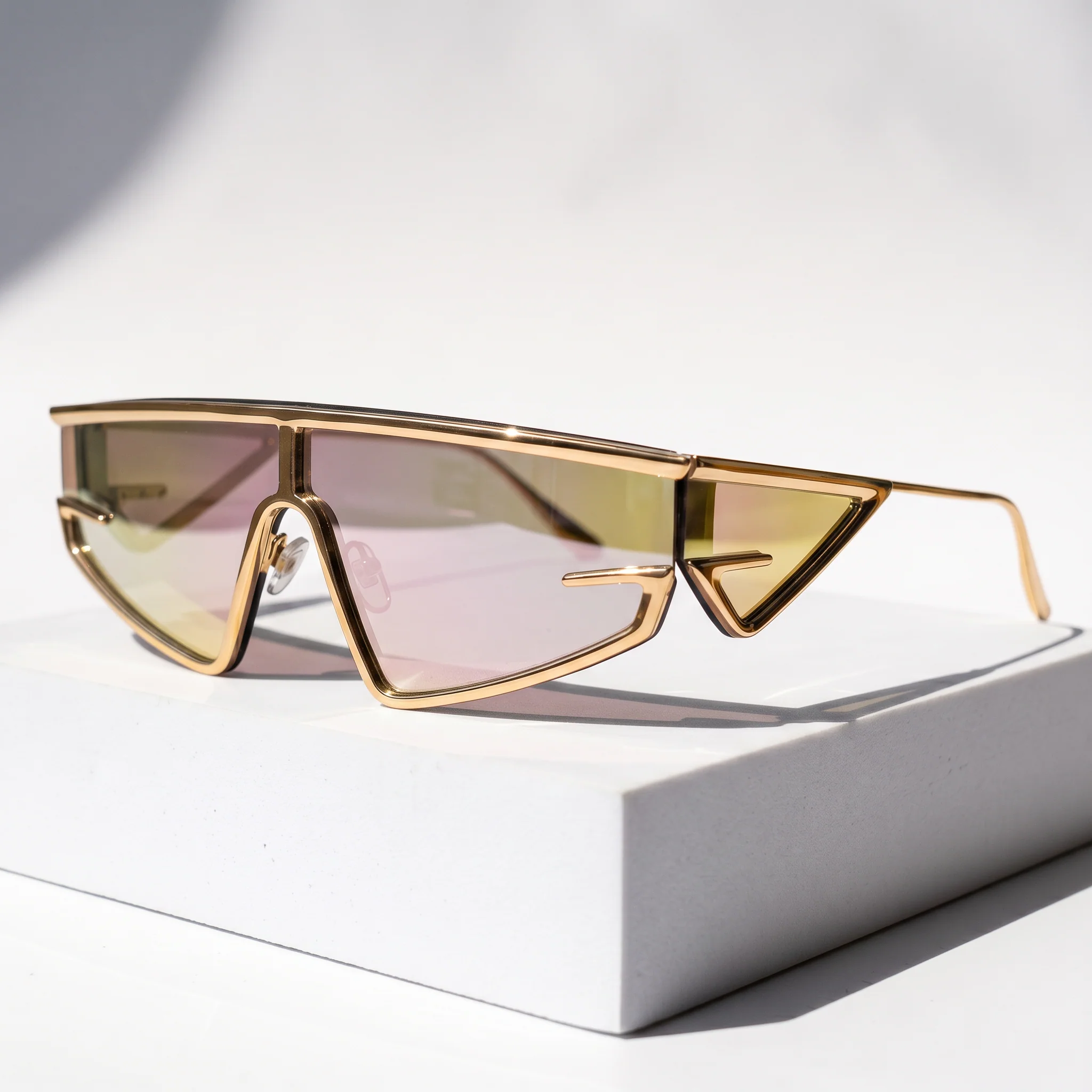 Zenith Angular Shield Sunglasses - Image 3
