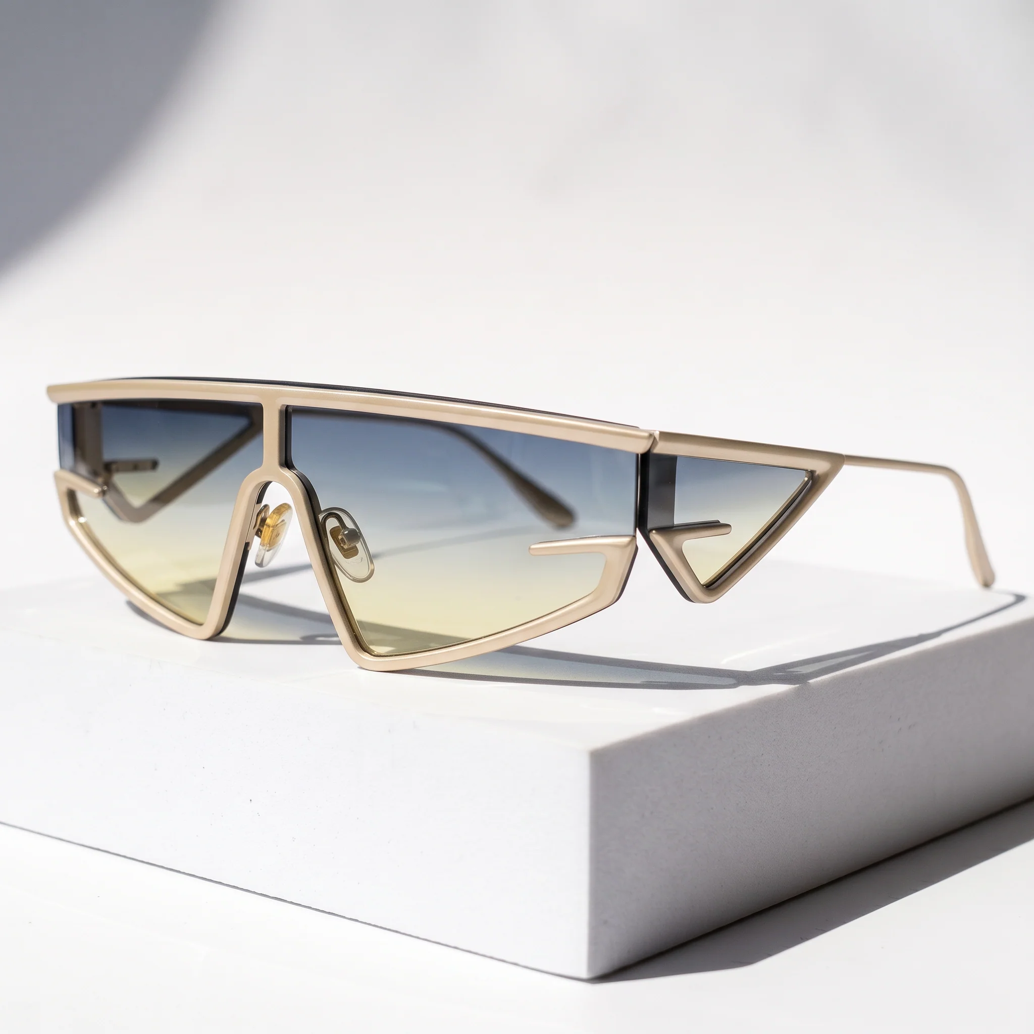 Zenith Angular Shield Sunglasses - Image 4