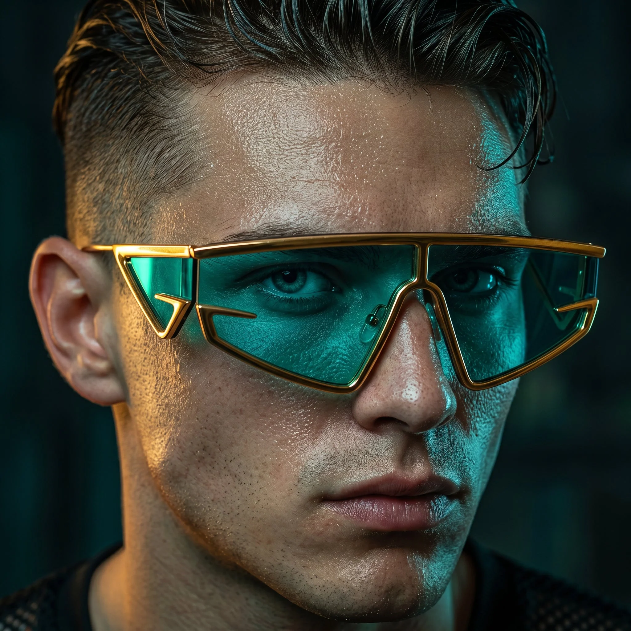 Zenith Angular Shield Sunglasses - Image 7